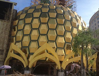 3.0mm室外造型幕牆鋁單板