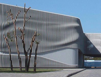 外牆弧形鋁方通