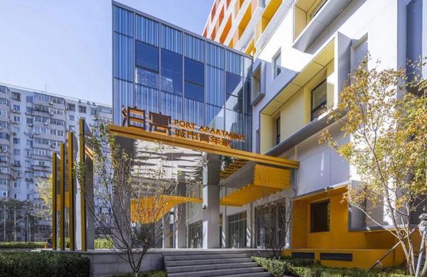 北京西直門泊寓-外牆鋁單板