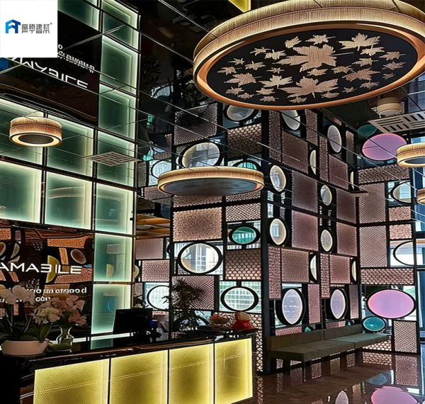 意大利餐廳-鋁隔斷&鋁雕花板